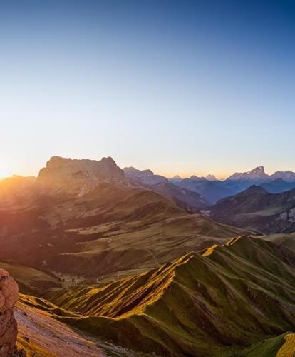 Alba sulla Forcella Denti di Terrarossa