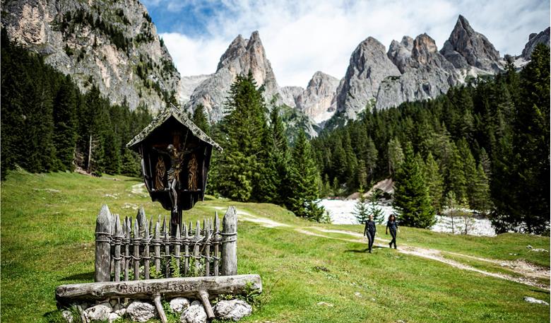 Pure natural idyll: The Tschamin valley