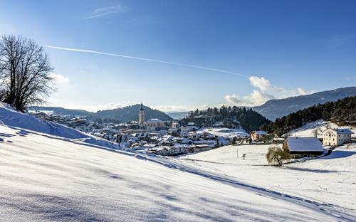 Castelrotto in inverno