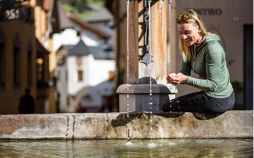 Una fontana