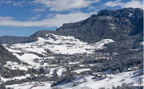 Seis am Schlern in winter