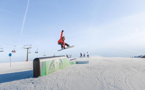 Freestyle snowboarding