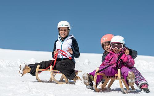 Tobogganing