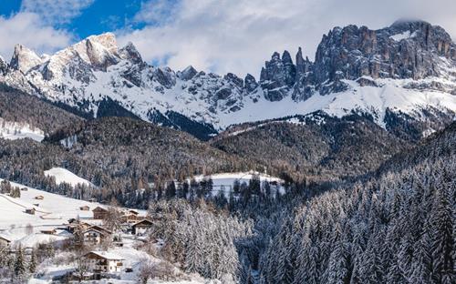 Inverno nelle Dolomiti