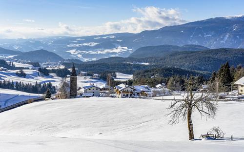 Castelrotto in inverno