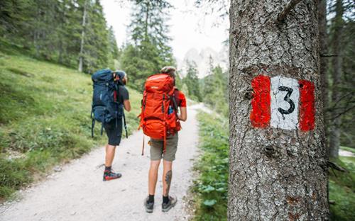 Two hikers