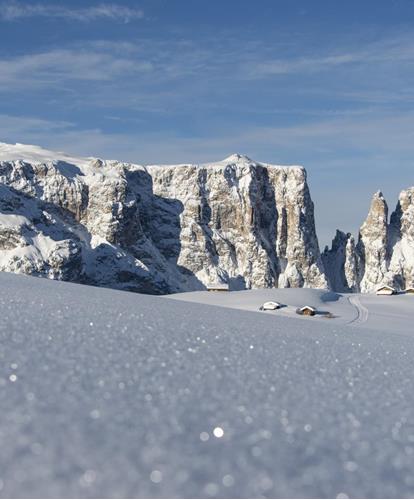 Im Herzen der Dolomiten.