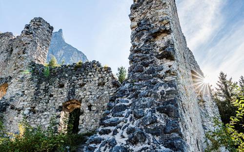 The ruins of Hauenstein