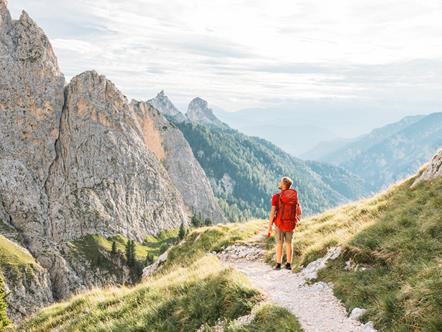 Hiking in the Dolomites