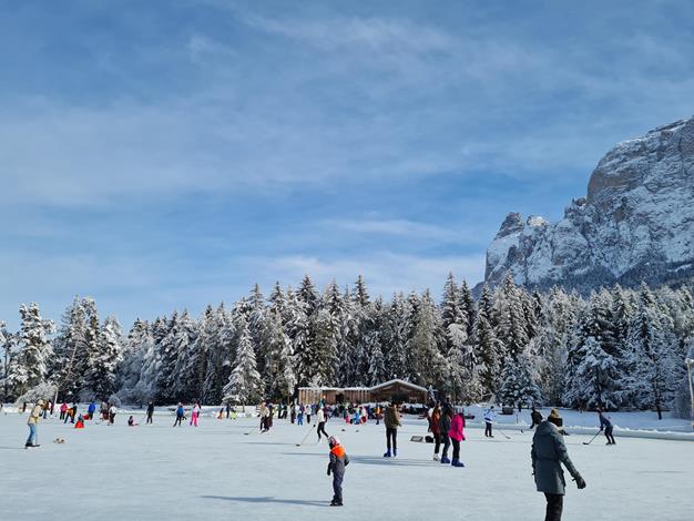 Piroette sul ghiaccio e avvincenti partite a hockey