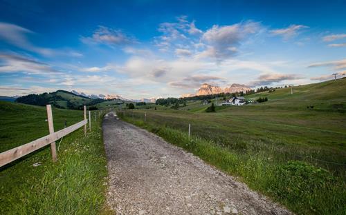 Die Seiser Alm im Sommer