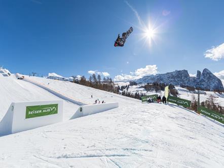 FISI Italienmeisterschaften im Snowpark Seiser Alm