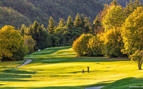 Golf in autumn