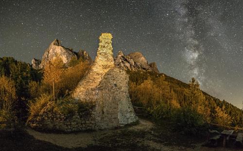 Il rudere di Castelvecchio “Hauenstein”