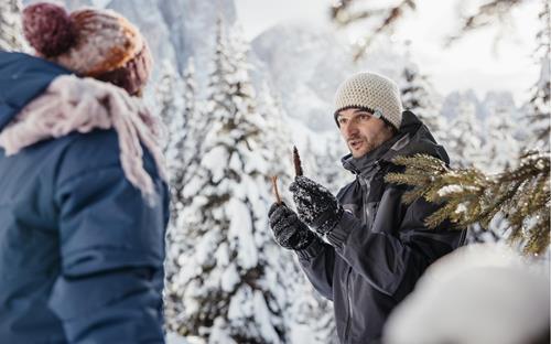 Scoprire la natura in inverno