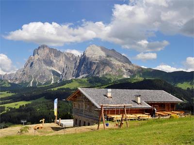Laranzer mountain hut: traditional alpdance