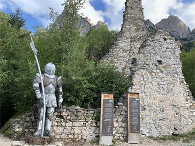 Dolomiti Ranger: Naturwerkstatt bei der Ruine Salegg
