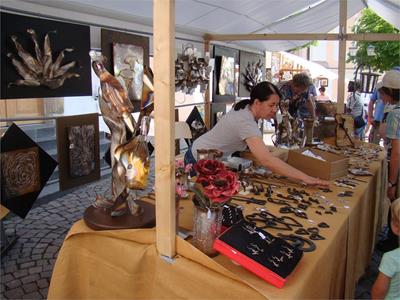Artisan market with the Artigiani Artisti