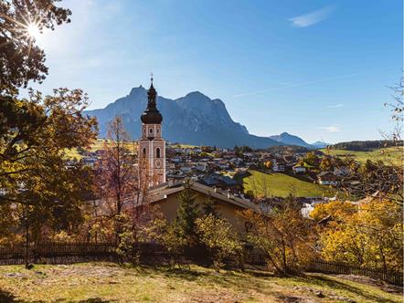 Kastelruth in autumn