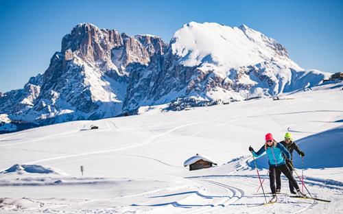 Cross-country skiing in South Tyrol