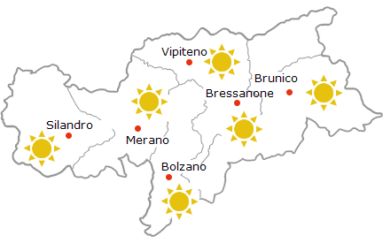 Previsione per oggi,  sabato 18 gennaio 2025